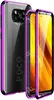 Чехол бампер для Xiaomi Poco X3 Pro Anomaly Magnetic 360 With Glass Purple (Фиолетовый)