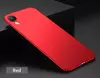 Чехол бампер для Huawei Y5 2019 Anomaly Matte Red (Красный) 