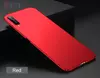 Чехол бампер для Samsung Galaxy A7 2018 Anomaly Matte Red (Красный) 
