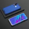 Противоударный чехол бампер для Huawei Y6p Anomaly Plasma Blue (Синий) 