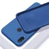 Чехол бампер для Samsung Galaxy A20 Anomaly Silicone Blue (Синий)