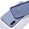 Чехол бампер для Samsung Galaxy A50s Anomaly Silicone (с микрофиброй) Light Purple (Светло Пурпурный) 