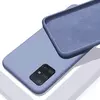 Чехол бампер для Samsung Galaxy M51 Anomaly Silicone (с микрофиброй) Purple (Пурпурный) 