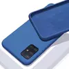 Чехол бампер для Samsung Galaxy M51 Anomaly Silicone Blue (Синий)
