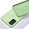 Чехол бампер для Samsung Galaxy S20 Ultra Anomaly Silicone Light Green (Светло Зеленый)