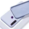 Чехол бампер для Huawei Y6p Anomaly Silicone Violet (Фиолетовый)