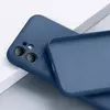 Чехол бампер для iPhone 12 Mini Anomaly Silicone Blue (Синий)