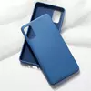 Чехол бампер для Samsung Galaxy S10 Lite Anomaly Silicone Blue (Синий)