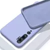 Чехол бампер для Xiaomi Mi Note 10 Pro Anomaly Silicone Purple (Фиолетовый)
