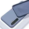 Чехол бампер для Xiaomi Mi Note 10 Lite Anomaly Silicone (с микрофиброй) Purple (Пурпурный) 