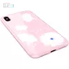 Чехол бампер для iPhone Xs Nillkin Tempered Plaid Pink (Розовый)