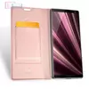Чехол книжка для Sony Xperia 10 Dux Ducis Skin Pro Rose Gold (Розовое Золото)