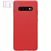 Чехол бампер для Samsung Galaxy S10 Plus Nillkin Flex Pure Red (Красный) 
