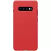 Чехол бампер для Samsung Galaxy S10 Nillkin Pure Red (Красный)