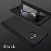 Противоударный чехол бампер для Samsung Galaxy A6 Plus 2018 GKK Dual Armor Black (Черный) 