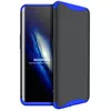 Чехол бампер для OnePlus 7T GKK Dual Armor Black&Blue (Черный&Синий)