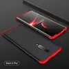 Чехол бампер для OnePlus 7T Pro GKK Dual Armor Black&Red (Черный&Красный)