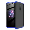 Чехол бампер для OnePlus 8 Pro GKK Dual Armor Black&Blue (Черный&Синий)