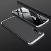 Чехол бампер для Samsung Galaxy Note 10 Plus GKK Dual Armor Black&Silver (Черный&Серебристый)