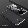 Чехол бампер для OnePlus 7 GKK Dual Armor Black&Silver (Черный&Серебристый)