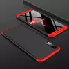 Чехол бампер для Samsung Galaxy A9 2018 GKK Dual Armor Black&Red (Черный&Красный)