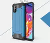 Чехол бампер для Samsung Galaxy A71 Rugged Hybrid Tough Armor Baby Blue (Голубой)
