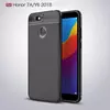 Чехол бампер для Huawei Y6 Prime 2018 Anomaly Leather Fit Black (Черный) 