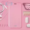 Чехол книжка для Huawei Honor 8X Mofi Cross Pink (Розовый) 