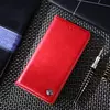 Чехол книжка IDOOLS Retro Case для Oppo A15s Red (Красный)