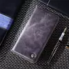 Чехол книжка для Xiaomi Mi 11 Lite idools Retro Gray (Серый)