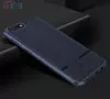 Чехол бампер для Xiaomi Redmi 6 idools Leather Fit Navy Blue (Темно Синий)