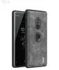 Чехол бампер Imak Marble Case для Sony Xperia XZ3 Dark Grey (Темно серый)
