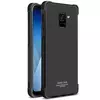 Чехол бампер для Samsung Galaxy A8 2018 A530F Imak Shock Matte Black (Матовый Черный)