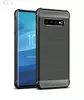 Чехол бампер для Samsung Galaxy S10 Plus Imak Vega Carbon Black (Черный)