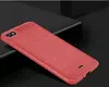 Чехол бампер для Xiaomi Redmi 6A iPaky Carbon Fiber Red (Красный)