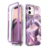 Противоударный чехол бампер для iPhone 12 / iPhone 12 Pro i-Blason Cosmo Marble Purple (Фиолетовый Мрамор) 843439132719