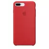 Чехол бампер для iPhone 7 Plus Apple Silicone Bumper Red (Красный)