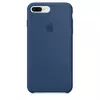 Чехол бампер для iPhone 8 Plus Apple Silicone Bumper Blue Cobalt (Кобальтовый Синий)