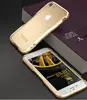 Чехол бампер Luphie Metal Prismatic для iPhone SE 2020 Gold (Золотой)