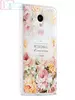 Чехол бампер для Meizu M5 Anomaly 3D Grafity Bouquet of flowers (Букет цветов)