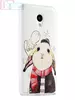 Чехол бампер для Meizu M5 Anomaly 3D Grafity Rabbit (Кролик)