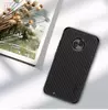Чехол бампер для Motorola Moto G6 Mofi Carbon Bumper Black (Черный) 