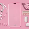 Чехол книжка для Xiaomi Redmi 8 Mofi Cross Pink (Розовый) 