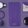Чехол книжка для Motorola Moto G Power Mofi Cross Purple (Пурпурный) 