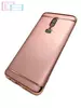 Чехол бампер для OnePlus 6 Mofi Electroplating Rose Gold (Розовое Золото)