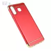 Чехол бампер для Samsung Galaxy A7 2018 Mofi Electroplating Red (Красный)