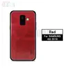 Чехол бампер для Samsung Galaxy A6 Plus 2018 Mofi Leather Bumper Red (Красный)