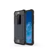 Противоударный чехол бампер для Motorola One Zoom Anomaly Rugged Hybrid Dark Blue (Темно Синий) 