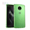 Чехол бампер для Motorola Moto Z3 Play Anomaly Carbon Green (Зеленый) 