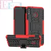 Противоударный чехол бампер для Asus Zenfone Max (M2) ZB633KL Nevellya Case (встроенная подставка) Pink (Розовый) 